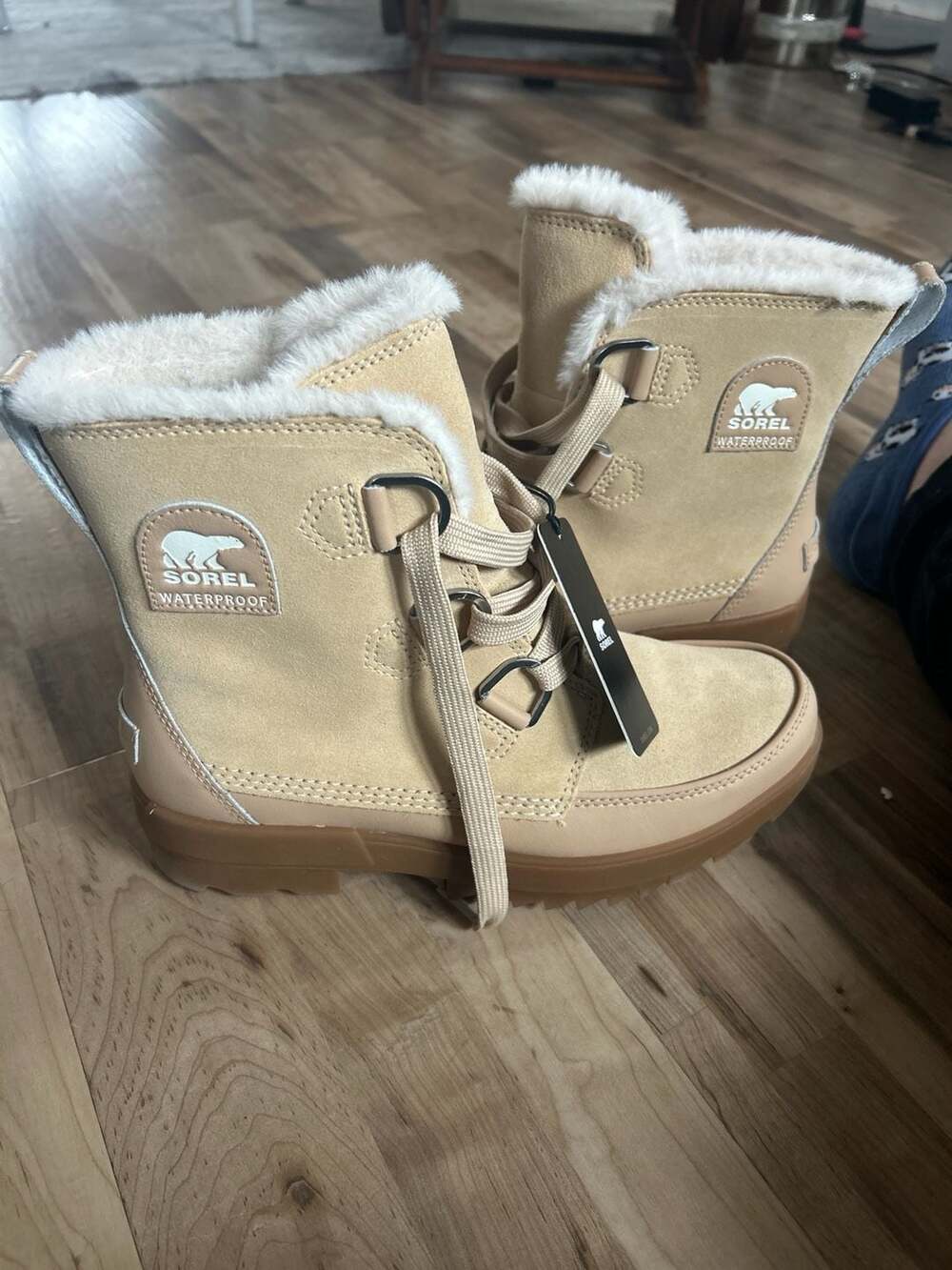 Sorel Women's Tivoli IV Waterproof Insulated Winter Boots in Ceramic/Natural